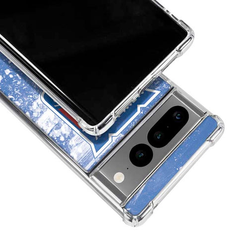 NHL New York Rangers Frozen Google Pixel 7 Pro Clear Case